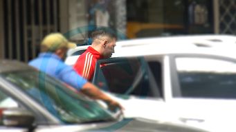 Imágenes: Subrayado. Momento en que se entregó el sospechoso por homicidio.