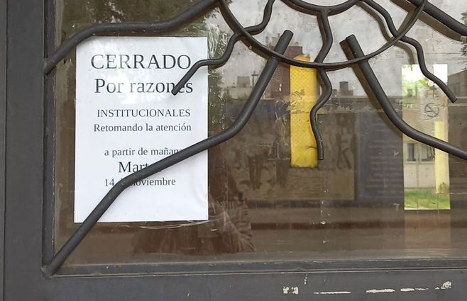 Mataron a un hombre en este refugio de la Dinali. Este lunes permanece cerrado. Foto: Lorena Nachajón, periodista de Subrayado.