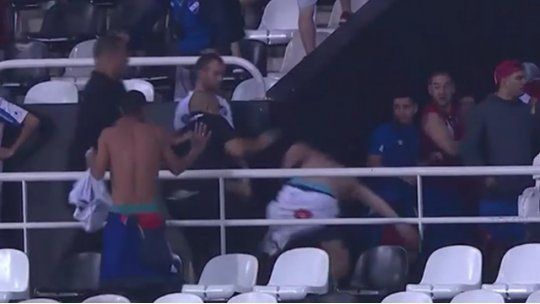 Nacional Botafogo incidentes