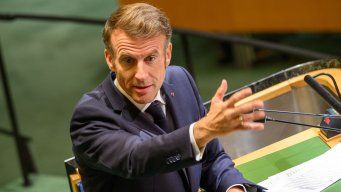 Foto: AFP. Emmanuel Macron, presidente de Francia.