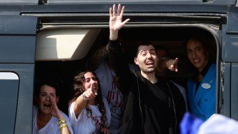 Guy Gilboa Dalal, 24 años, uno de los rehenes israelíes liberados este lunes 13 de octubre. AFP