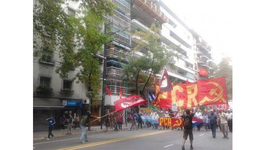 Violentos incidentes frente a Embajada británica en Buenos Aires