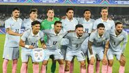 Uruguay ante India en el cierre de amistosos de Diego Forlán como DT. Foto: AFP.