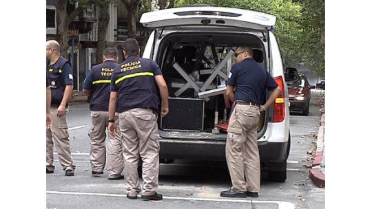 Padre e hijo detenidos por asesinato del policía en el Centro