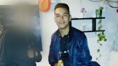 A la derecha de la foto, Maicol Palumbo, una de las víctimas del doble homicidio.