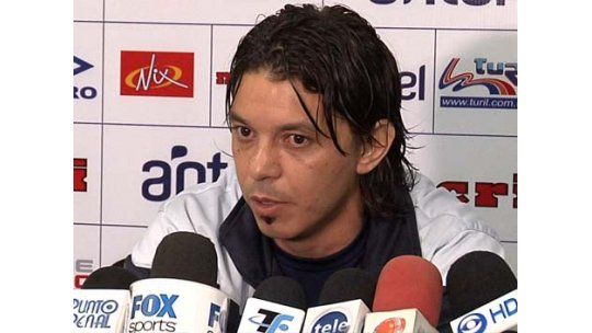 El equipo sabe que las victorias están al caer, dijo Gallardo
