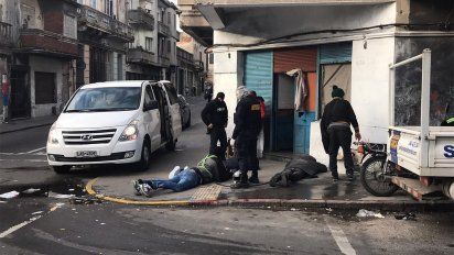 realizaron 10 allanamientos simultaneos en ciudad vieja en busca de delincuentes y bocas de droga