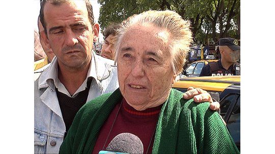 Madre del taxista: “no mató a mi hijo, mató a toda mi familia”