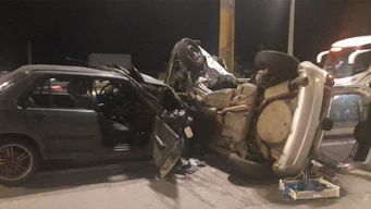 tres personas con lesiones graves tras accidente en accesos