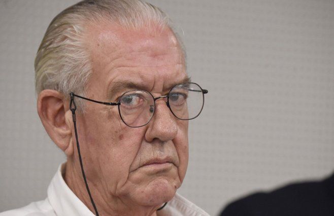 Pablo Carrasco en la audiencia judicial de este lunes. Foto: FocoUy