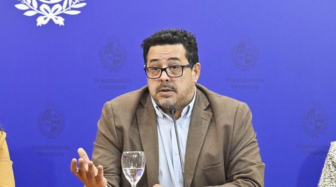 Alejandro Sánchez en conferencia de prensa. Foto: FocoUy