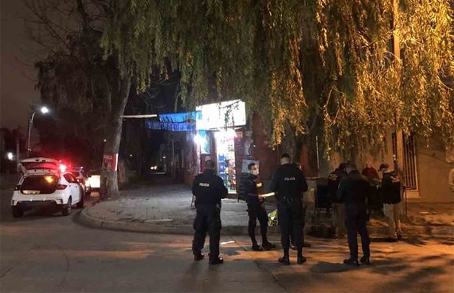 Comercio donde dos delincuentes hirieron al dueño.&nbsp;