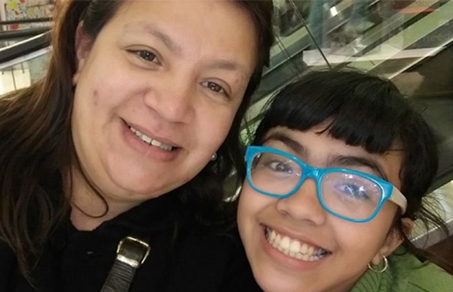 Ana Paula Geréz y su hija Brissa González