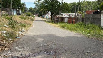 Foto: Subrayado. Escena del doble homicidio de este 25 de diciembre en Tres Ombúes, Montevideo.