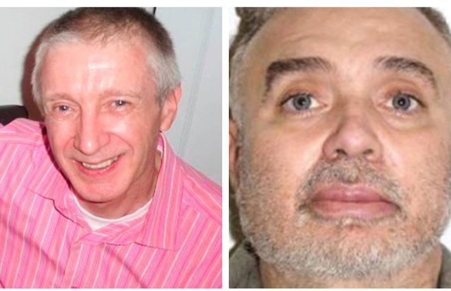 Enrique Facelli y Julian Aubrey, victimario y víctima del caso policial.&nbsp;