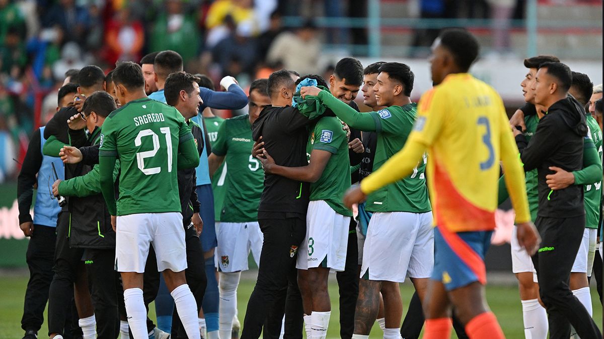 Bolivia ganó 1-0 a Colombia en la altura y se metió en zona de ...