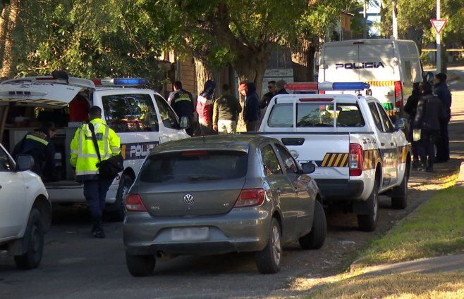 Foto: Subrayado. Lugar donde fue hallado el cuerpo del joven de 19 años, en el Cerro.