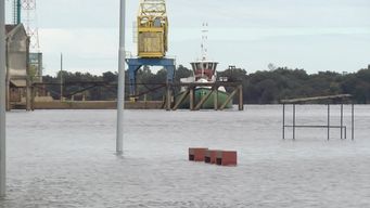 cecoed de paysandu se reunio para tomar medida ante creciente del rio uruguay; hay cuatro familias desplazadas