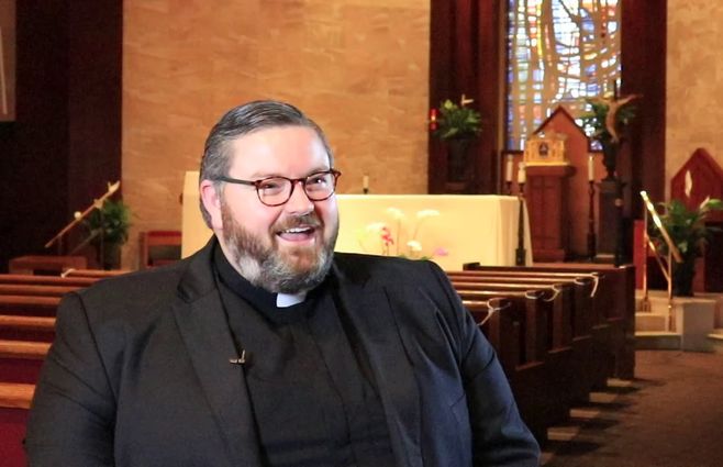 Diácono Ryan Saunders, de la arquidiócesis de Miami