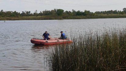 hallaron el cuerpo de la persona desaparecida en el rio santa lucia