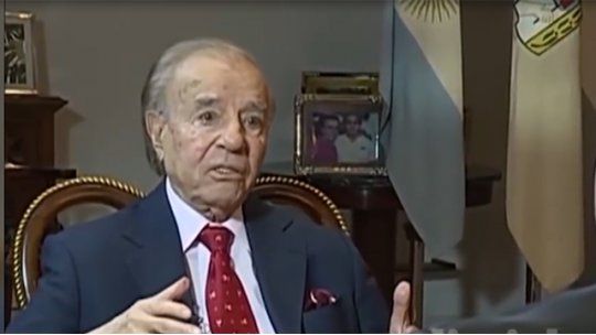 Menem lo dijo: hubo corrupcion en gobiernos de Argentina, salvo en el mío