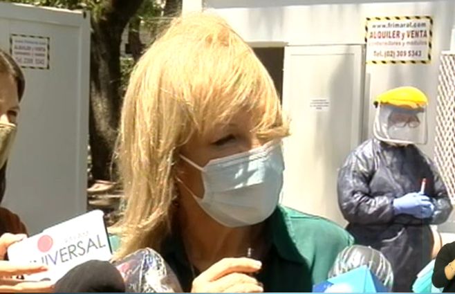 Intendenta Carolina Cosse.