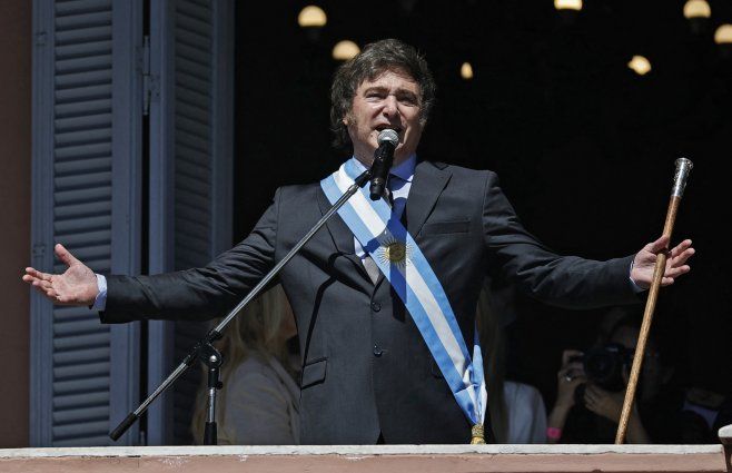 Foto: AFP. Javier Milei, presidente de Argentina.