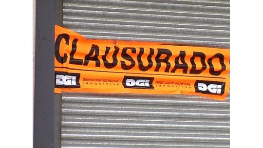 La DGI clausuró 30 comercios por evasión e irregularidades
