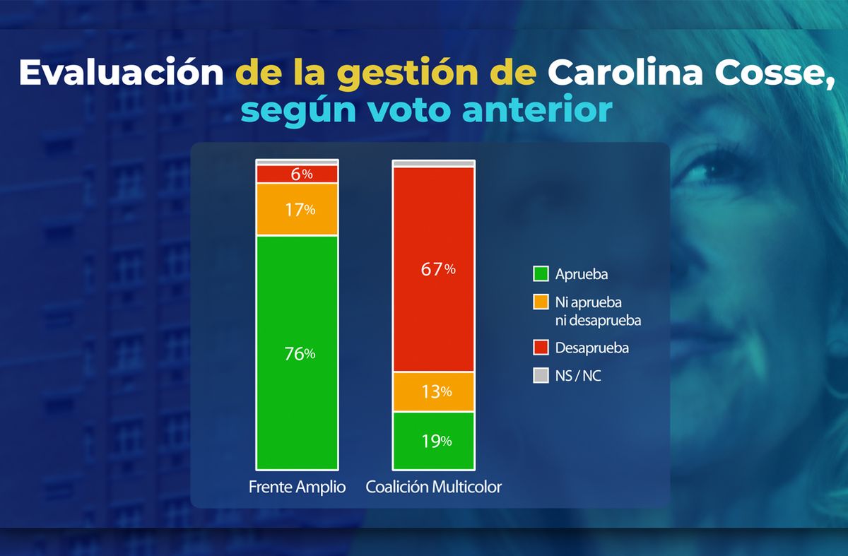 Crece la aprobación a la gestión de la intendenta Cosse a 51%