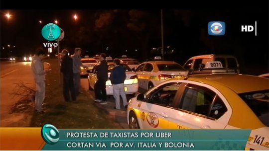 protesta taxi