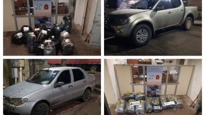 Material incautado por personal de Investigaciones y Fiscalía.&nbsp; &nbsp;