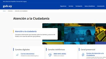 los sitios web del estado volvieron a funcionar este viernes, tras falla general