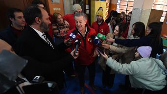 en funcion de los resultados se van a dar las conversaciones, dijo gurmendez antes de votar