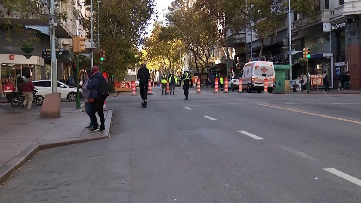 Corte de tránsito en 18 de Julio hasta las 14:00 por movilización de jubilados y pensionistas
