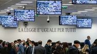 El juicio en Italia a la mafia calabresa. Foto: archivo AFP.