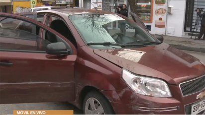 persecucion policial termino con detenidos y cinco vehiculos chocados