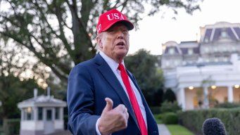 Trump ante la prensa anuncia reuniones entre Israel y Hamás en Egipto, desde este lunes- Foto: AFP