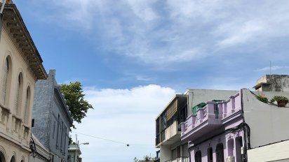 domingo desmejora a partir de la tarde, con tormentas y lluvias puntualmente fuertes