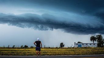 la pasion por la meteorologia la tengo de toda mi vida, dijo matias mederos, cazador de tormentas