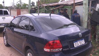 Foto: Subrayado. Vivienda allanada en Tres Ombúes, donde vivía el femicida de Mariana Rivero.