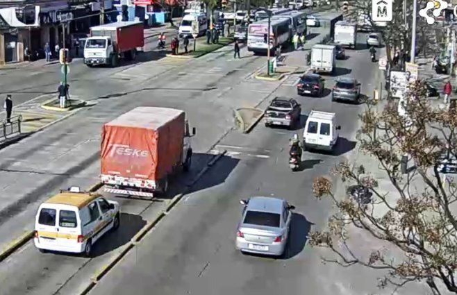 Foto: Tránsito, IMM, en X.