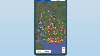 uymap, la aplicacion que lanzo el gobierno para mostrar obras y servicios desarrollados en todo el pais