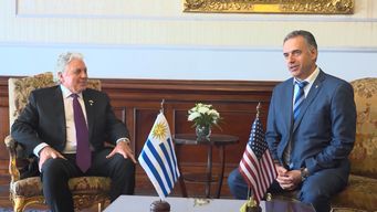 orsi almorzo con el embajador de estados unidos, lou rinaldi, tras el anuncio de acuerdo con argentina