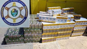 incautan en salto cigarrillos de contrabando valuados en casi medio millon de pesos