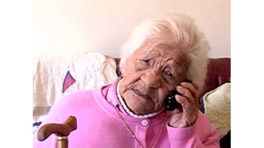 Con 104 años, María Rosa desafía el paso del tiempo
