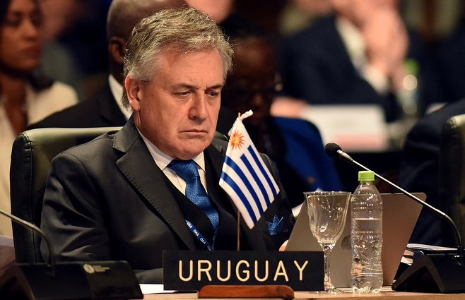 Canciller Paganini. Foto: AFP