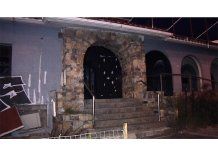 Ex casona del Club Banco Comercial completamente vandalizada