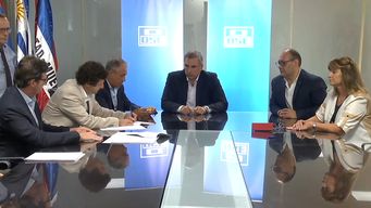 ose firmo modificaciones del contrato por proyecto neptuno con el consorcio aguas de montevideo