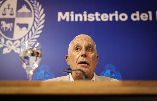 Foto: FocoUy. Carlos Negro, ministro del Interior.