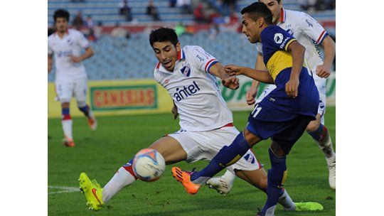 Boca ganó en la hora por 1 a 0 ante Nacional en el Centenario